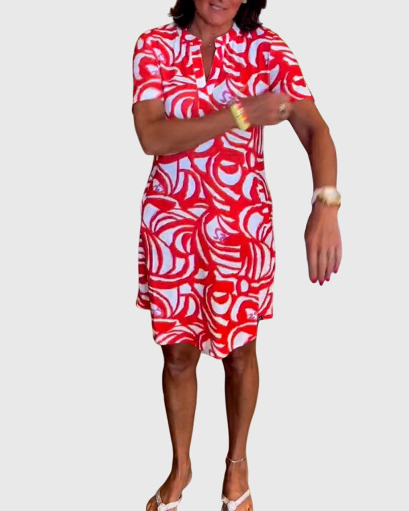 Juanita | Flattering Avenue Walk Dress