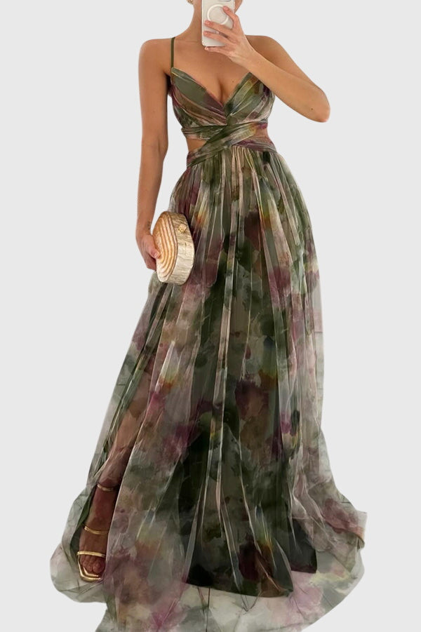Claudette | Floral Maxi Dress