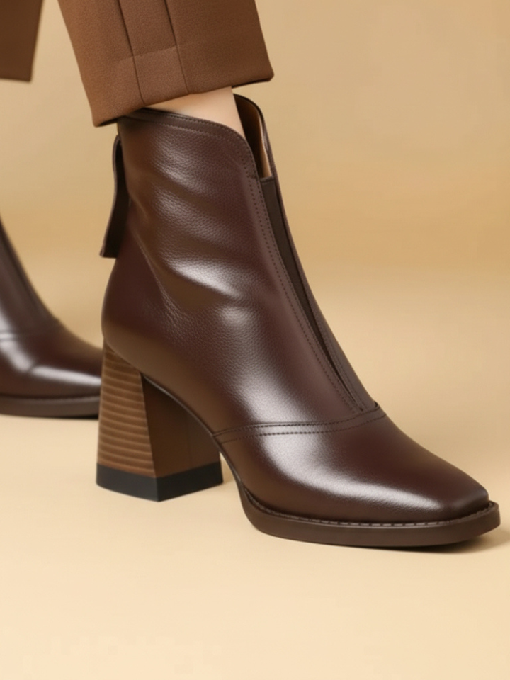 Diane | Sleek Leather Boots
