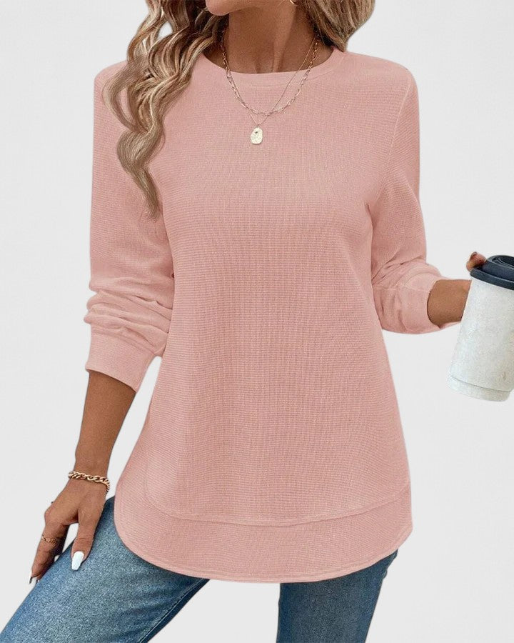 Jill | Elegant O-Neck Long Sleeve