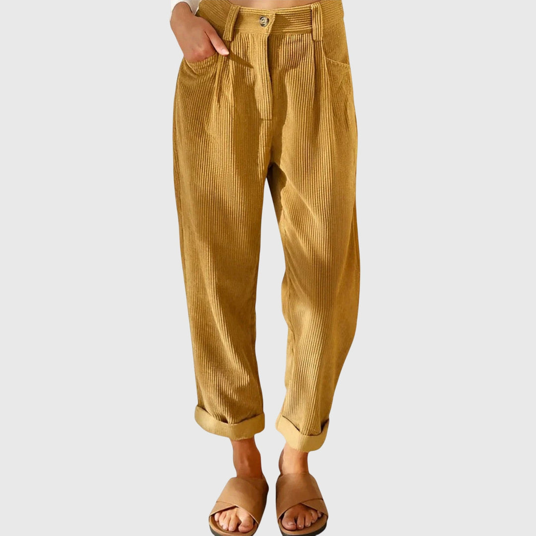 Emilee | Modern Cord Trousers