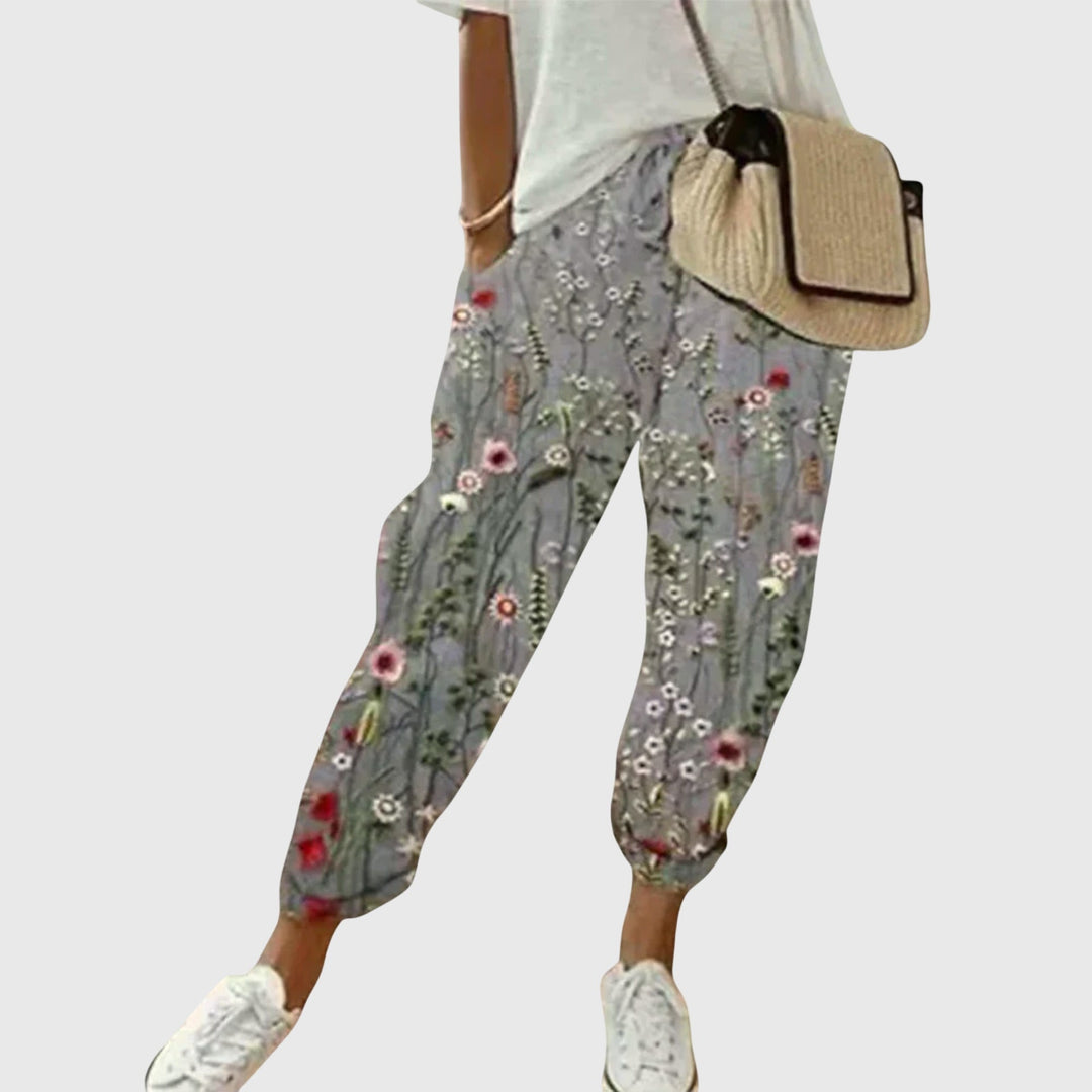Anna | Comfortable Cotton Trousers