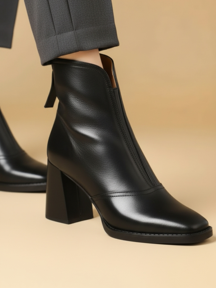 Diane | Sleek Leather Boots