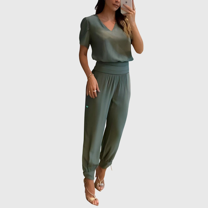Josephine | Stylish Blouse and Trousers Set