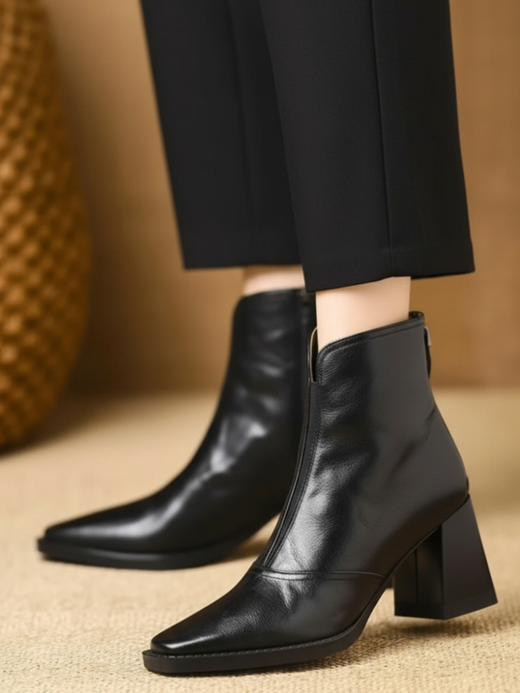 Diane | Sleek Leather Boots
