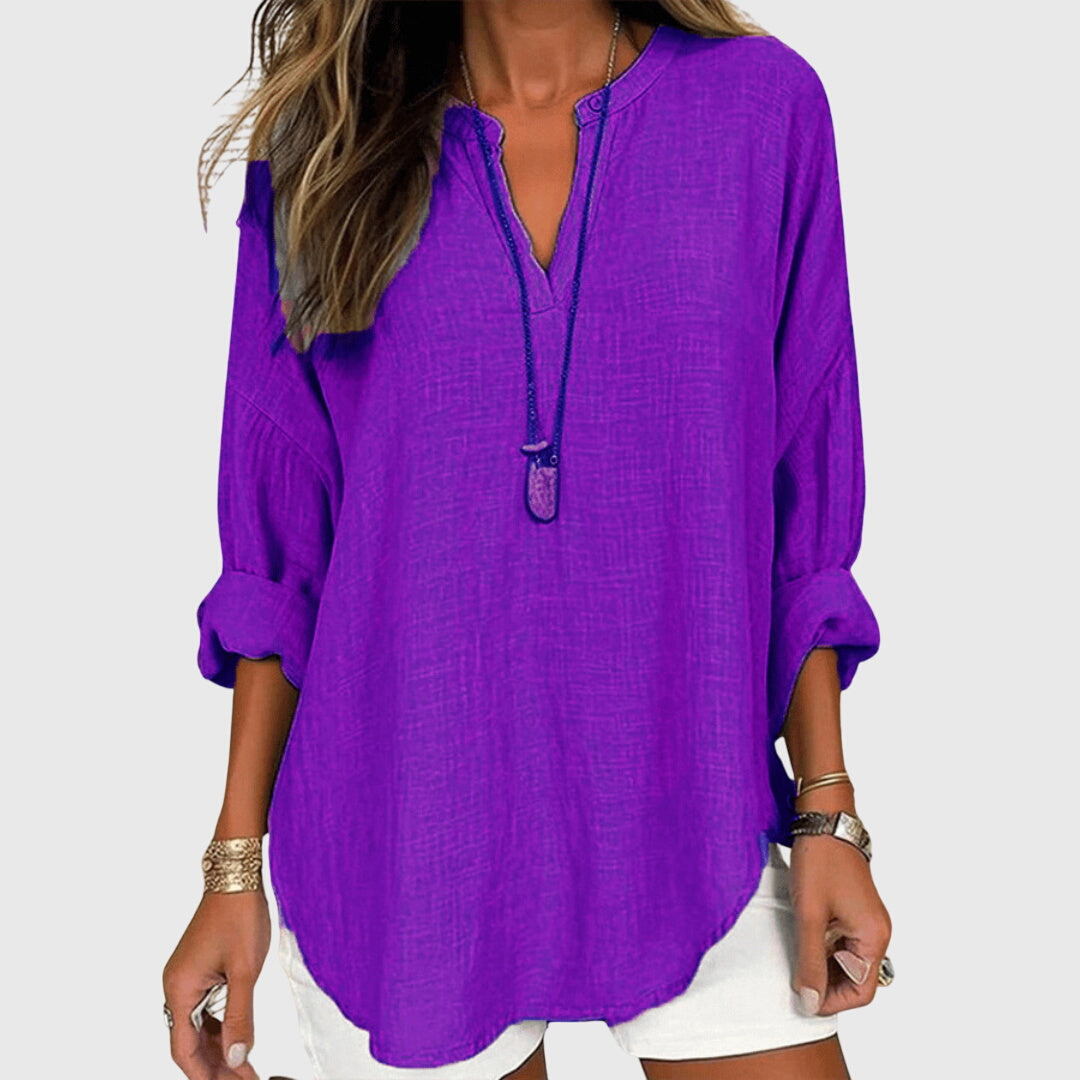 Annie | Flowing Elegant Beach Shirt