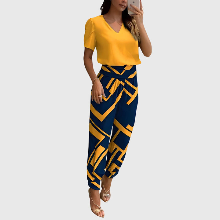 Josephine | Stylish Blouse and Trousers Set