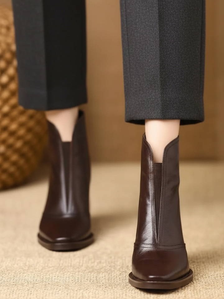 Diane | Sleek Leather Boots