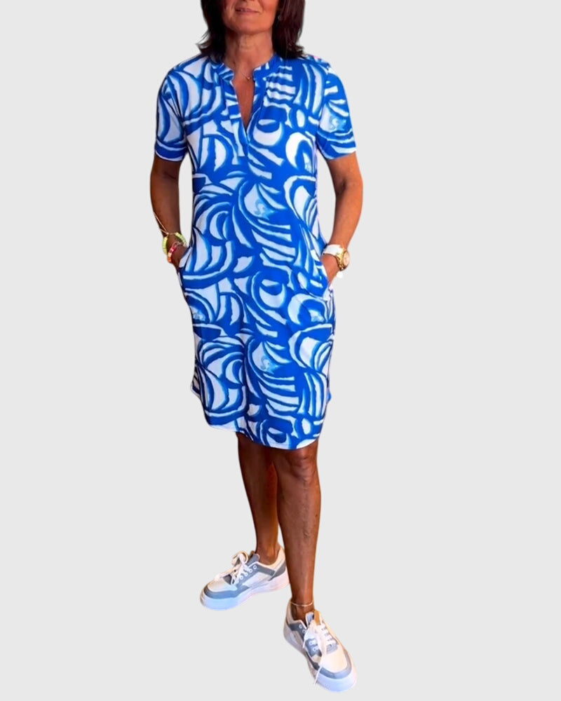 Juanita | Flattering Avenue Walk Dress