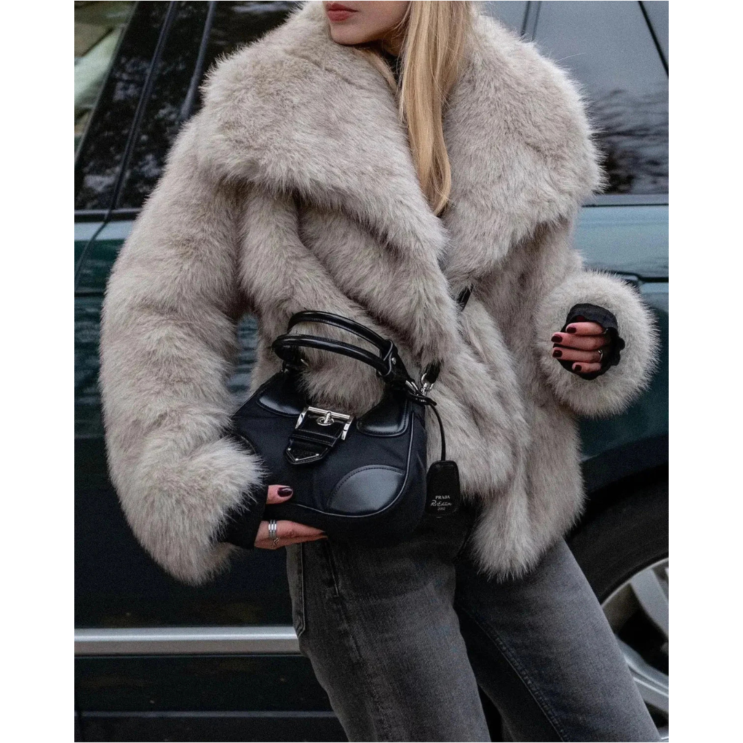 Vibeke | Fur Effect Coat