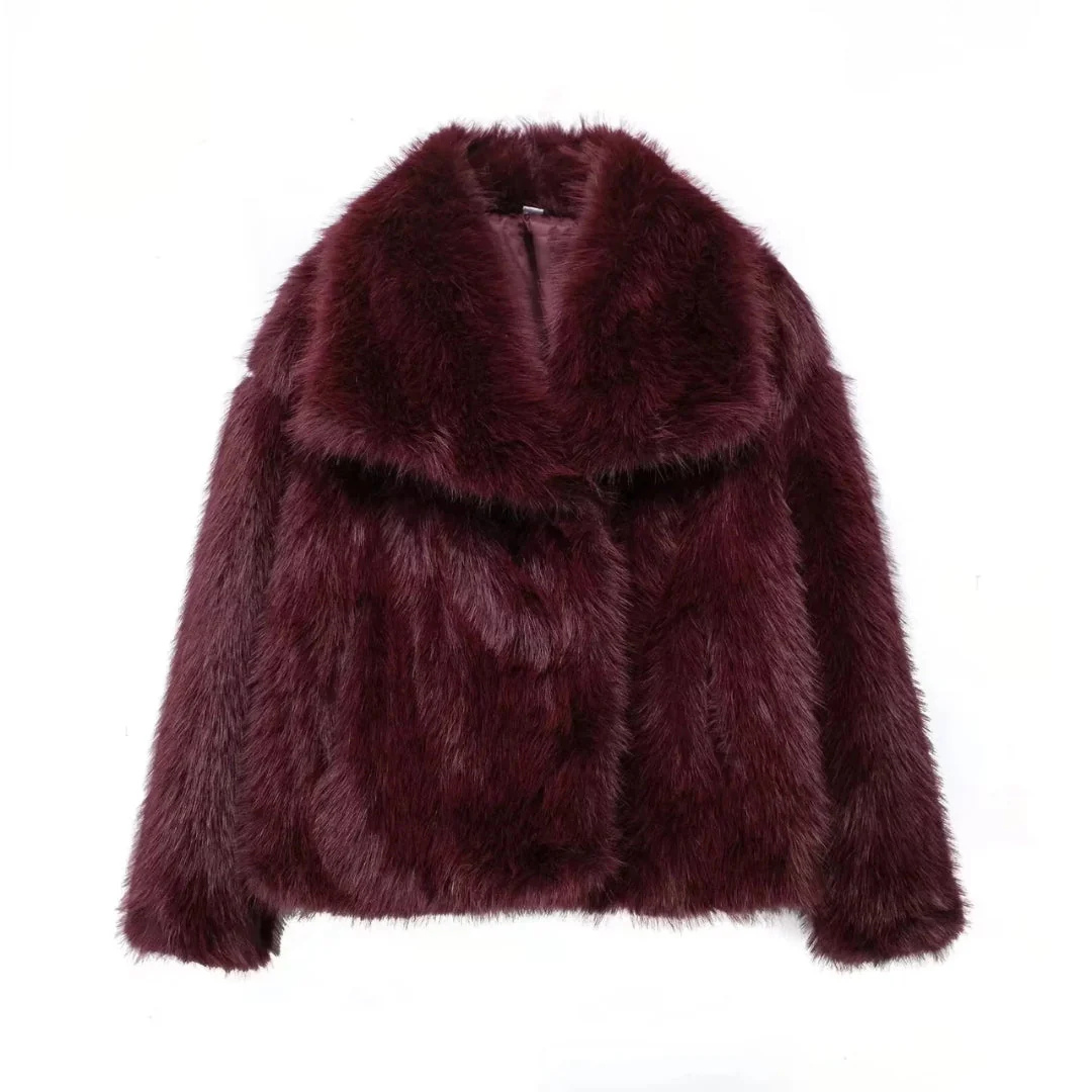 Vibeke | Fur Effect Coat