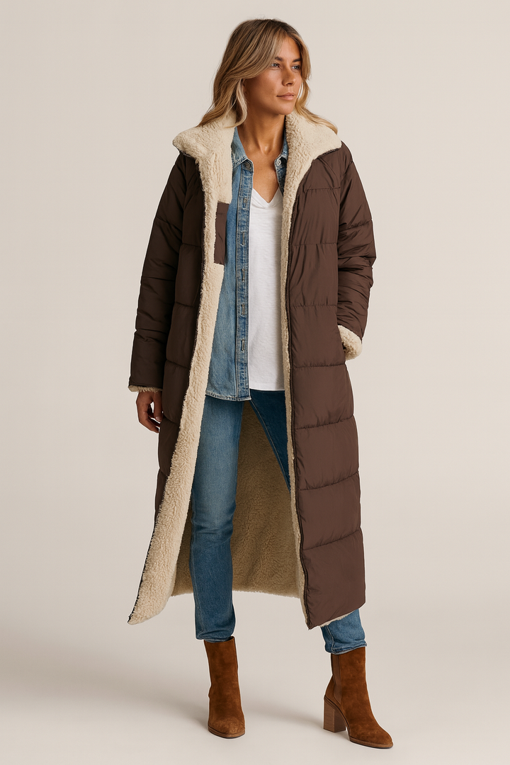Sascha | Elegant Reversible Coat