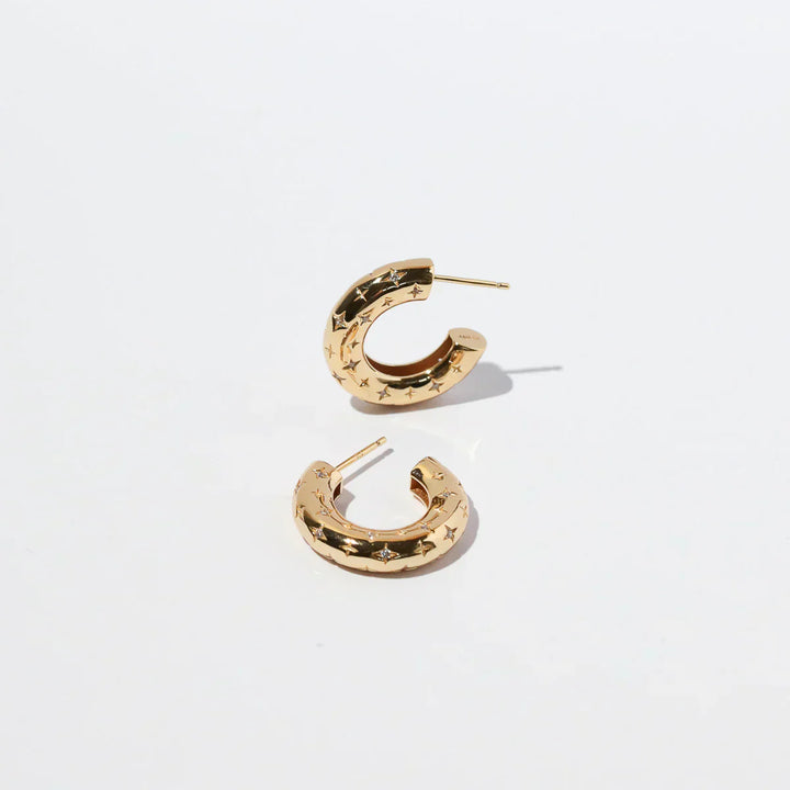 kaya | Star Earrings 18k Gold