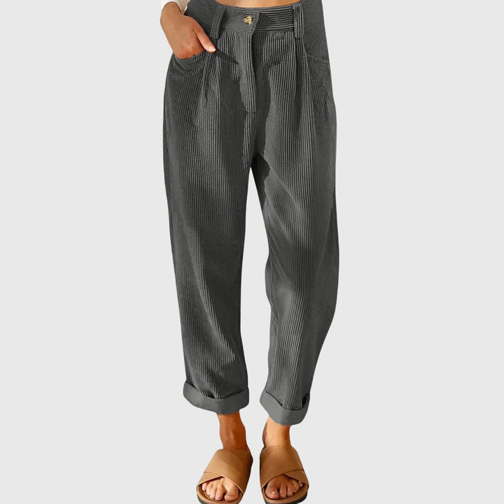 Emilee | Modern Cord Trousers