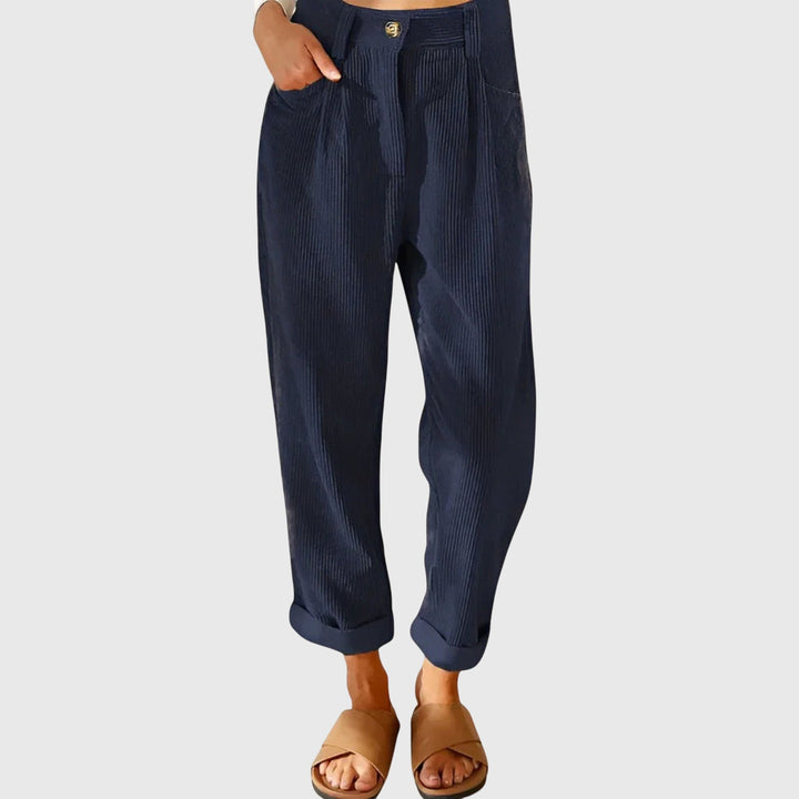 Emilee | Modern Cord Trousers