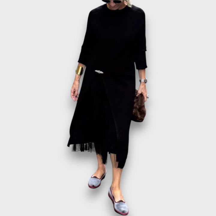 Lillian | Layered Tulle Midi