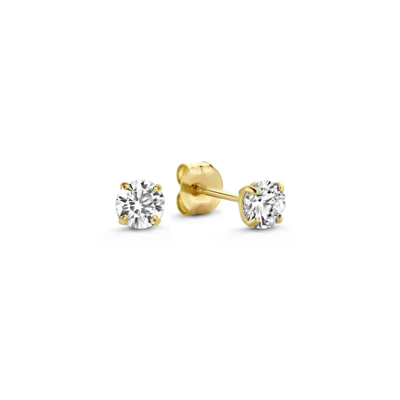 Vivian | Diamond Pendant Earrings 18k Gold