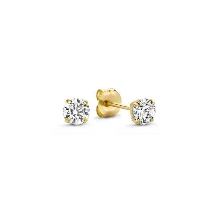 Vivian | Diamond Pendant Earrings 18k Gold
