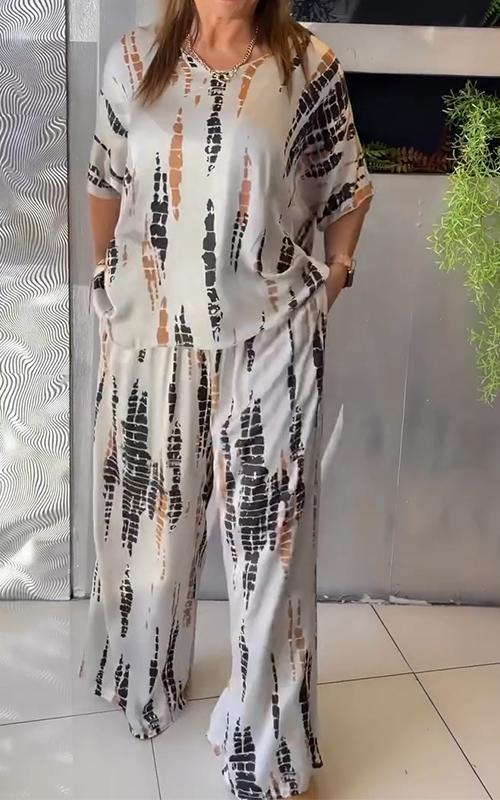 Marie | Casual Printed Set