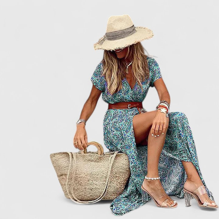 Lygia | Stylish Boho Maxi Dress